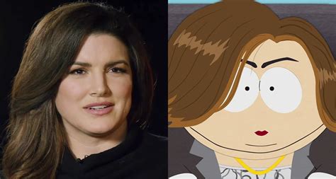 gina carano south park|Gina Carano SLAMS Kathleen Kennedy in Response to South。